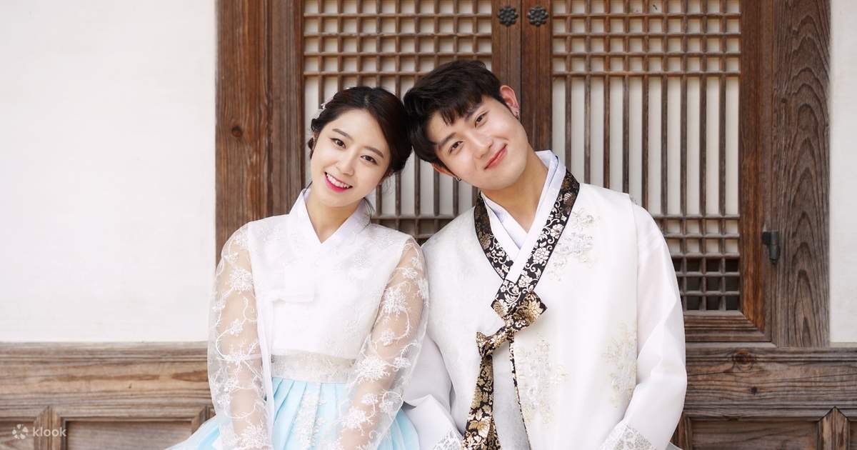 Wedding discount hanbok rental